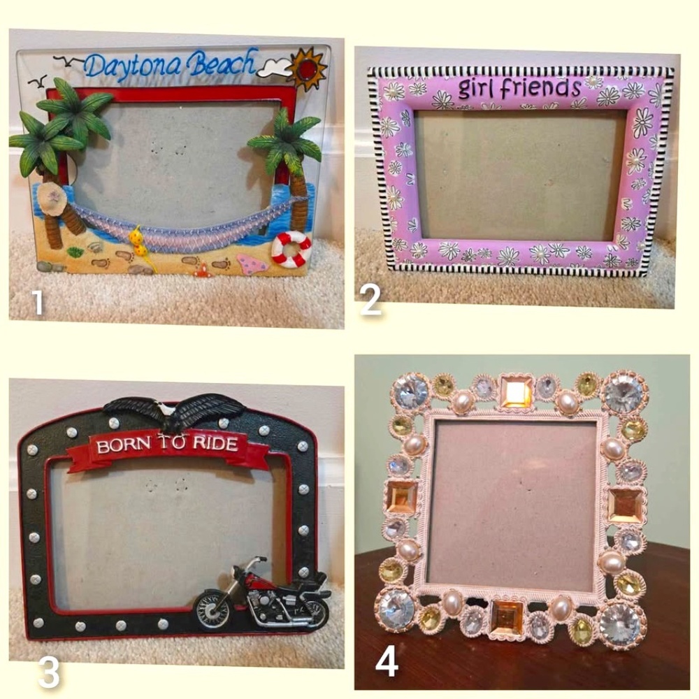 13 Assorted Picture Frames